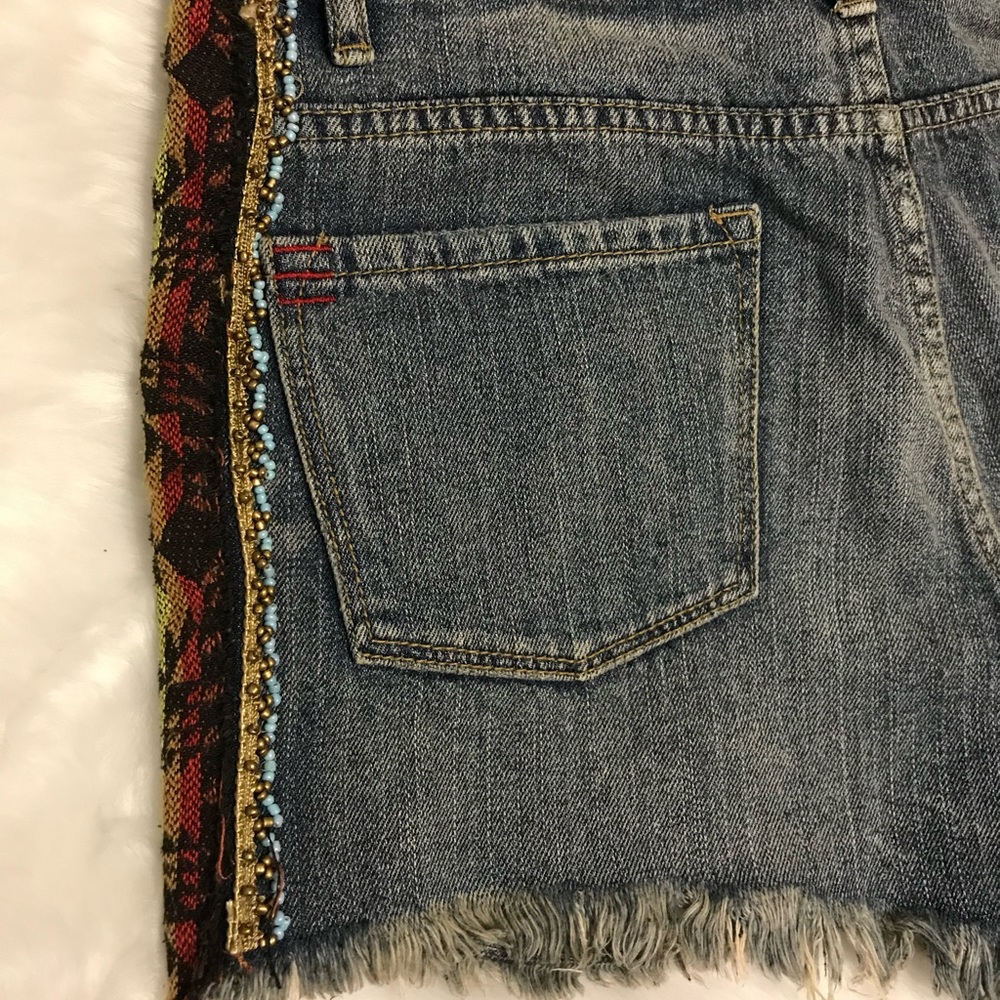 BDG Aztec Freja Denim Shorts - Picture 7 of 10